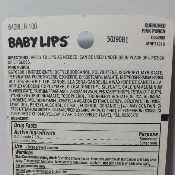 Maybelline Baby Lips Quenched Pink Punch Lip Balm - Picture 4 of 8